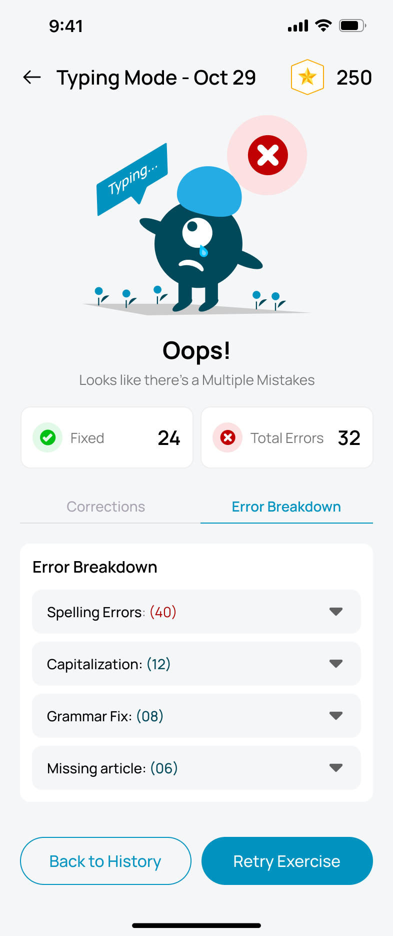 KI-Feedback mit Fehleranalyse